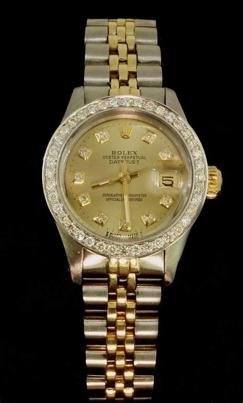 ladies Datejust diamond bezel